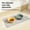 Gray, variant on Non-slip and waterproof cat food mat | Silicone pet feeding mat | Tray mat for dog water bowl (17" x 10")