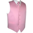 thumbnail image 4 of Neil Allyn 7-Piece Formal Tuxedo with Flat Front Pants, Shirt, Pink Vest, Tie & Cuff Links. Prom, Wedding, Cruise, 4 of 5