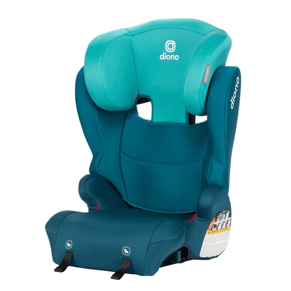 Diono Cambria 2XT Latch 2-in-1 High Back to Backless Booster Car Seat, Blue Razz Ice