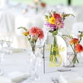 thumbnail image 4 of 10Pcs Acrylic Signs Wedding Acrylic Signs Tabletop Card Holder Acrylic Place Cards Blank Signs, 4 of 8