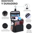 thumbnail image 4 of Bolsa de Ducha de Malla, Organizr de Malla Portatil, con Ganchos y 5 Bolsillos, Gran Capacidad Bolsa de Malla Colgante de Baño, Drenaje Rápido, para la Universitario, Viaje, Gimnasio, Natación, 4 of 4