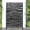 Jungle, variant on POSHIONS Privacy Screen Freestanding Room Divider Outdoor Privacy Metal Fence Panel Series Black 6.3 ft. H X 4 ft. W