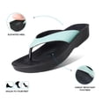 thumbnail image 4 of AEROTHOTIC Flip Flops for Women with Arch Support Plantar Fasciitis Orthopedic Cushioned Footbed Comfortable Non-Slip Sole with Padded Straps Dressy Casual Recovery Women Sandals, 4 of 8