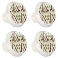thumbnail image 1 of 4 Pcs Giraffes Family Knobs for Kitchen Cabinet Cupboard Dresser Bookcase Drawer Pulls Handles Round Home Decor, 1 of 5