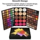 thumbnail image 5 of Vogacara 123 Sombra de ojos mate Maquillaje pigmentado Elegante paleta de pigmentos de mano Cosméticos Set Blush Highlighter Glitter Blush Pinceles de maquillaje y herramientas, 5 of 6