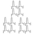 thumbnail image 4 of Hemoton 12 pcs  Iron Art Plate Holder Desktop Dish Bracket Display Rack Crafts Decor, 4 of 8