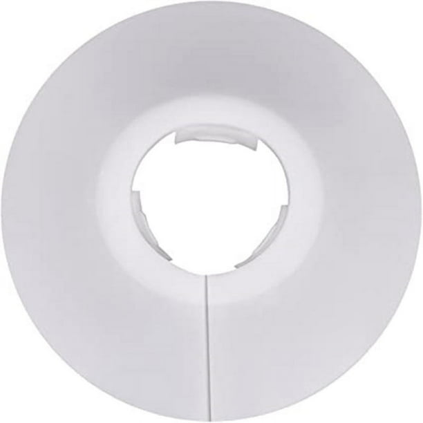 5 uds. Cubiertas de plástico para tubos de radiador, collar de tubo fuerte blanco, cubiertas blancas para tubos de radiador, cubiertas de plástico para tubos, cubiertas de tubos de 16mm oso de fresa Electrónica