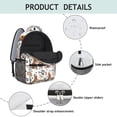 thumbnail image 4 of Golden Retriever Backpack for School,Cute School Bag,Schoolbag with Adjustable Shoulder Straps & Padded Back,15.3"x11"x6.7", 4 of 6