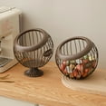 thumbnail image 3 of ZheElen Convenient Pod Holder Iron Forcapsule Coffee Storage Box Coffee Forcapsule Storage Box Easy To Clean golden, 3 of 6
