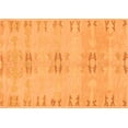 thumbnail image 1 of Ahgly Company Indoor Rectangle Abstract Orange Modern Area Rugs, 8' x 10', 1 of 4