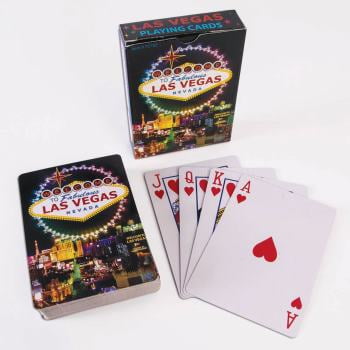 Assorted Colors and Styles Las Vegas Style Casino Played Cards Eaches 1 Pack Bazic Stationery/Bangkit USA Corporation 11777-12P