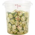 thumbnail image 1 of 4 Quart (QT) Food Storage Container (No Lid) - Restaurant Grade - (Translucent), 1 of 4