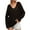 Black, variant on LYXSSBYX Long Sleeve Sweater Tops Hot Sale Clearance for Women Fashion Casual Solid V-Neck Long Sleeve Pullovers Knit Sweater Tops