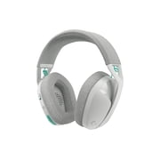 Logitech G G321 - Headset - full size - Bluetooth / LIGHTSPEED - wireless - white