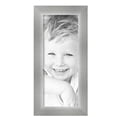 thumbnail image 2 of ArtToFrames 8" x 20" Silver Picture Frame, 8x20 inch Silver MDF Poster Frame (WOM-5291),  Pack, 2 of 8