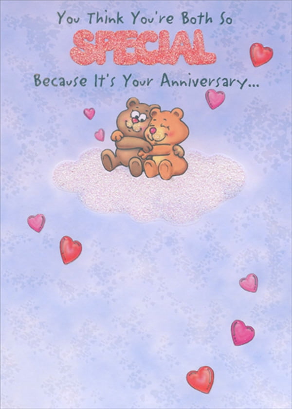 Squirrels Toasting Marshmallow Funny Anniversary Card by Avanti Press for sale online