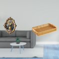 thumbnail image 2 of MERIGLARE Vintage Resin Art Photo Frame and Woven Fruit Basket Decorative Holder for Office Bedroom Gallery Desktop Snack Serving Plate, 2 of 8