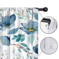 thumbnail image 4 of Blackout Kids Curtains,Pioneer Flower Floral Print Pattern Childrens Insulated Curtains Set Of 2,Bedroom Essentials,Toddler Room Decor 52"x63", 4 of 5