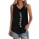 thumbnail image 2 of Fiudx Camisas de Mujer Camiseta con Botones y Cuello Redondo de Manga Corta con Estampado Pequeño Informal y de Lino para Mujer, 2 of 4
