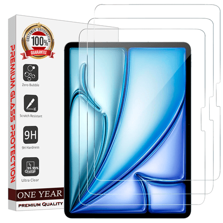 [ 3 Pack ] Entronix HD Clear Screen Protector for iPad Air 11-inch M2 (2024), Case Friendly Easy to Install
