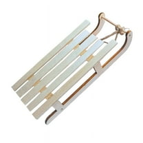 5Pcs Christmas Decor Dining Table Decor Home Decor Wood Decor Wooden Sled Mini Wooden Christmas Adornments,5 x sleds,Wood