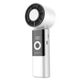 thumbnail image 2 of 100Speed Ice Compress Handheld FanUSB Rechargeable Portable Fan Quiet Ice Fan For Outdoor Sports Daily Office Use, 2 of 8