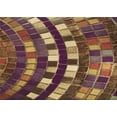 thumbnail image 1 of Ahgly Company Indoor Rectangle Patterned Bronze Brown Area Rugs, 5' x 8', 1 of 6