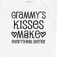 thumbnail image 4 of Inktastic Grammy Kisses for Granddaughter Girls Baby Bodysuit, 4 of 5