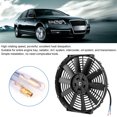 thumbnail image 3 of 12in Car Engine Compartment Radiator Fan Pull PushRadiator Fan  With Mounting Kit Auto Modified Parts, 3 of 8