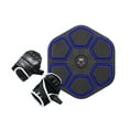 thumbnail image 3 of Almencla Boxing Machine Exercise Home Gym Reaction Training Pad Music Boxing Training Black Half Finger, 3 of 8