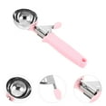 thumbnail image 6 of ULTNICE Ice Cream Scoop Dessert Spoon Digging 21.50X5.70X3.50CM Pink Stainless Steel Pp, 6 of 8