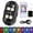 1PC, variant on Luces LED Estroboscópicas Para Carro Car Lights Interior Wireless Under Glow for Ebike Motorcycles Trucks 8 Colors Type-C Rechargeable Light Remote Control Anti Collision Warning Lights