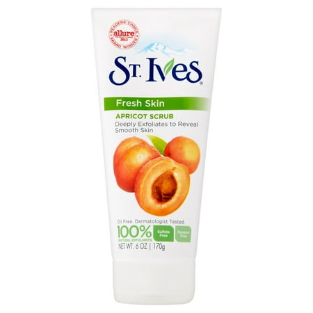 St. Ives Fresh Skin Apricot Face Scrub, 6 oz