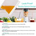 thumbnail image 4 of 10PCS Kitchen Fresh Zip lock Bags Reusable Stasher Bag Freezer Storage Lunch Box, 4 of 5