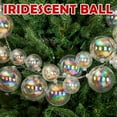 thumbnail image 6 of 59 Inch Coastal Christmas Garland Iridescent Clear Bubbles Garland Beach Ocean Bubble Decoration for Christmas Tree, Mermaid Birthday, Under The Sea Party Decorations, 6 of 8