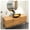 Golden Tempered Glass Bathroom, variant on Tempered Glass Vessel Sink, Boat Shape Bathroom Sink with Drain - Above Counter Vanity Sink for Modern Bathroom, 21.5x13.75x6.25 inch