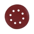thumbnail image 3 of Sanding Disc, 10Pcs 125mm Round Shape Red Sanding Discs 8 Hole 60 To 1000 Grit Sand Papers For Random Orbital Sander, 3 of 3