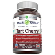 Amazing Formulas Tart Cherry Extract 7000 Mg per Serving 200 Capsules