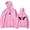 PINK, variant on TX2 Merch Hoodie Men's Hip Hop Printing Pullover Hooded Sweatshirts