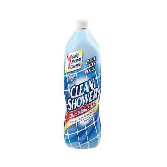 Clean Shower Daily Shower Cleaner Refill, Fresh Clean Scent, 60 fl oz