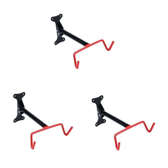 3x Bike Rack Hanger Montaje en Pared Cycle Hook Display Cycle Holder Shed Bracket