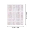 thumbnail image 2 of Mobutofu 12 Sheets of Creative Journaling Supply Paper Assorted Color for Planner Documenting Life Back to School, 2 of 5