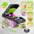 thumbnail image 3 of Picador de Verduras Multifuncional Con 15 Piezas para Picar, 3 of 7