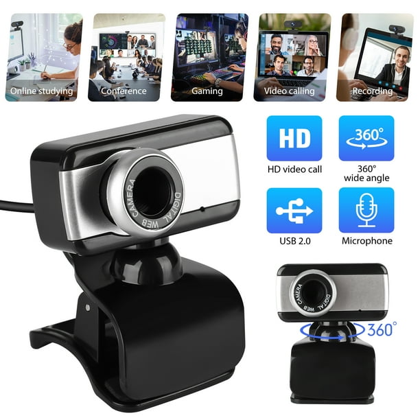 Full HD 480P cam Mini Computer Camera with Bulit in Microphone PC