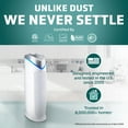 thumbnail image 5 of GermGuardian Air Purifier with HEPA Filter, UV-C, Removes Odors, Mold, 743 Sq. ft, AC4825W, White, 5 of 9