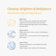 thumbnail image 4 of 2-in-1 Turmeric & Kojic Acid Brightening Set : Amino Acids Foam Cleanser + Exfoliating Gel Peel Shot, Dead Skin Remover for Face and Body, Underarms, Knees, Brightening & Dark Spot Corrector, 4 of 13