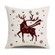 thumbnail image 5 of Fundas de Almohada navideñas con Doble Cara Impresa Decoración navideña Decoraciones navideñas de Invierno(C)(4 piezas), 5 of 5