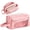 Pink, variant on Pencil Case Big Pencil Pouch Storage Handle Pen Holder Student Supplies Black
