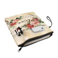 thumbnail image 2 of HELLHERO Classic Books Sleeve with Decorative Design Waterproof Polyester Fabric Protector Wrap Bag Lightweight for Mother Books, Magazines, and Stationery, 2 of 8
