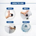 thumbnail image 4 of Harpic Flushmatic In-Cistern Toilet Cleaner Blocks, Citrus - 100 g | Lasts Upto 240 Flushes, 4 of 6